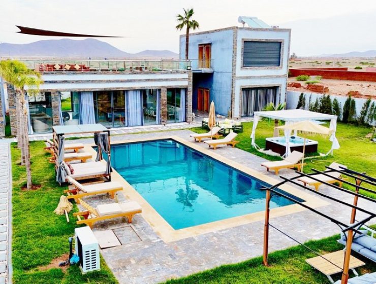 Location villa route tahanaout