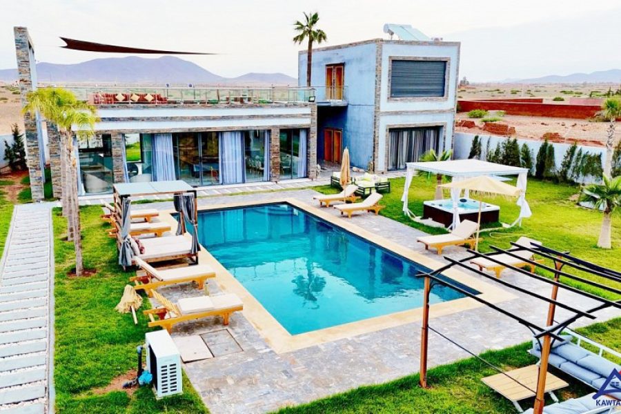 Location villa route tahanaout