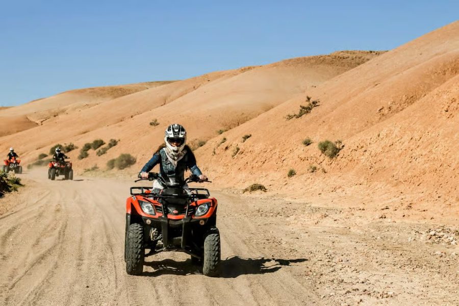 Expérience en Quad à Marrakech : Désert et Palmeraie