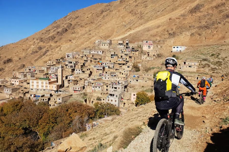 Excursion en VTT dans le parc national du Toubkal avec déjeuner