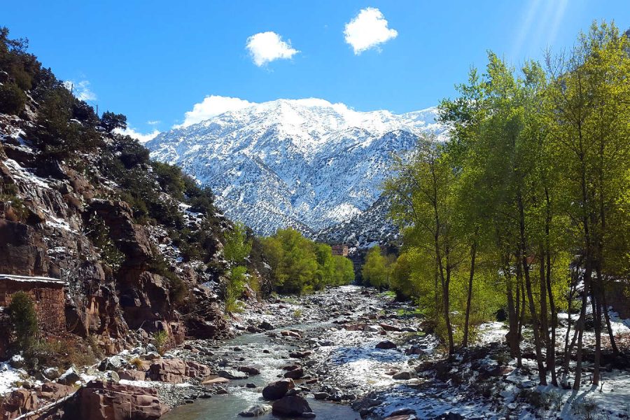 Excursion aux montagnes de l&rsquo;Atlas